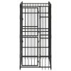 Outdoor Dog Kennel Steel 19.8 ft¬≤