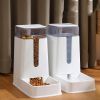 Pet Double Bowl Automatic Feeder Waterer