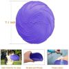 Pet UFO Toys New Small Medium Large Dog Flying Discs Trainning Interactive Toy Puppy Rubber Fetch Flying Disc 15CM